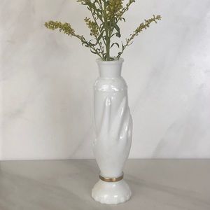 Milk Glass Vase